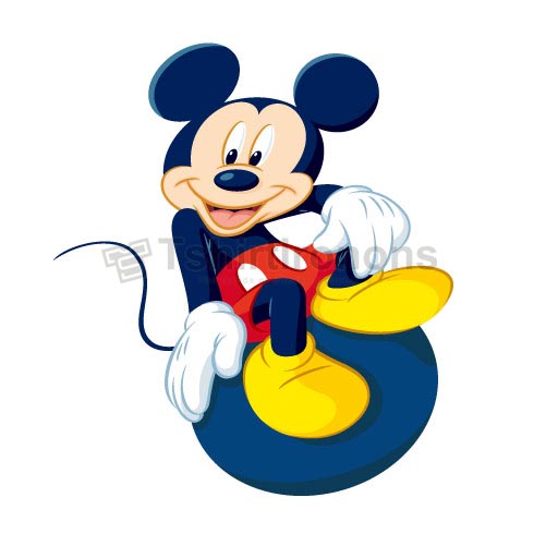 Mickey Mouse T-shirts Iron On Transfers N3911 - Click Image to Close